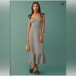 Reformation Vale Linen Dress Size 2 NWOT